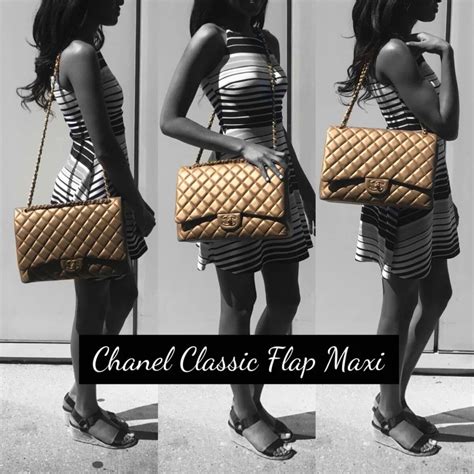 chanel medium large classic flap|chanel single flap vs double.